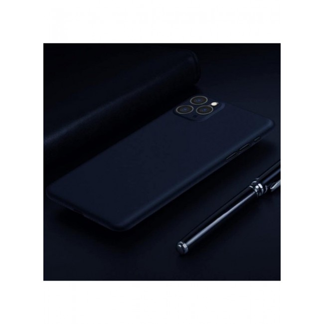 KZDOO Air Skin Case Ultra Slim Back Cover Skin for iphone 11 Pro Frosted Anti Slip Full Coverage Blue
