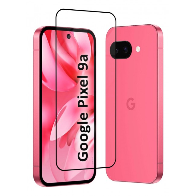 CATANES 3D Tempered Glass Screen Protector for Google Pixel 9a (6.1-Inch) – Full Coverage, Edge-to-Edge Protection, Scratch Resistant, Case Friendly Clear Screen Guard