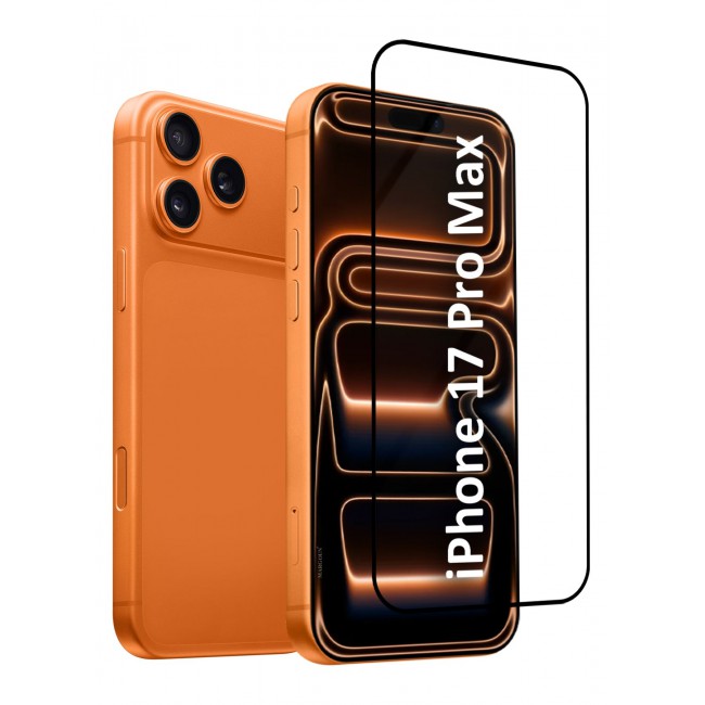 CATANES Screen Protector for iPhone 17 Pro Max - 3D Full Coverage 9H Tempered Glass Bubble-Free Installation High Protection Scratch Resistant