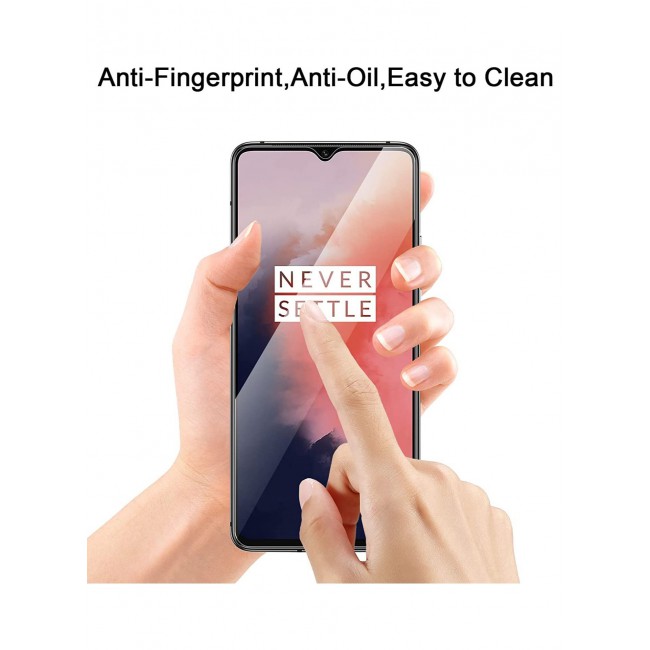 CATANES OnePlus 7T Screen Protector Tempered Glass 9H Anti-Scratch Shatterproof HD Edge to Edge Full Coverage Film 6.55 inch