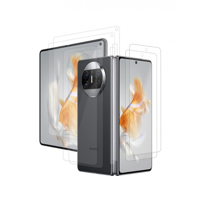CATANES 2 pack of Full Screen Protector for Huawei Mate X3 Explosion front and back Screen Hydrogel