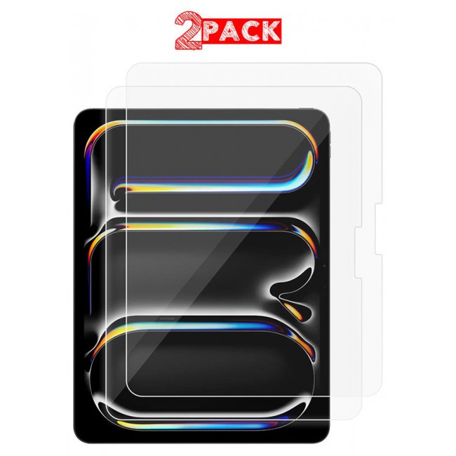 CATANES 2PCS Screen Protector for iPad Pro 11-Inch M5/M4 -2024, 9H Tempered Glass Film, HD Clear