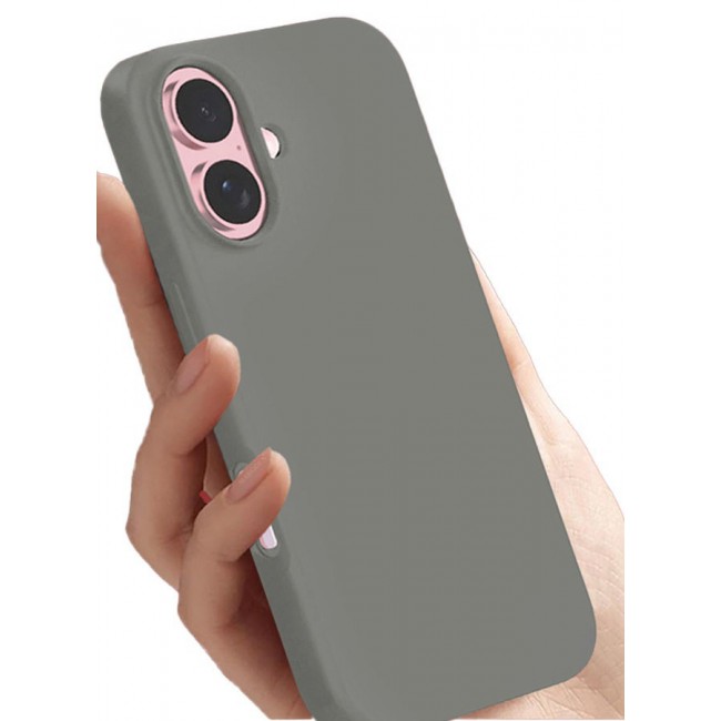 CATANES (for iPhone 16 Plus) 2 Pack Case and Screen Protector, Slim Silicone Case, Full Covered Anti Scratch Shockproof Protective Cover