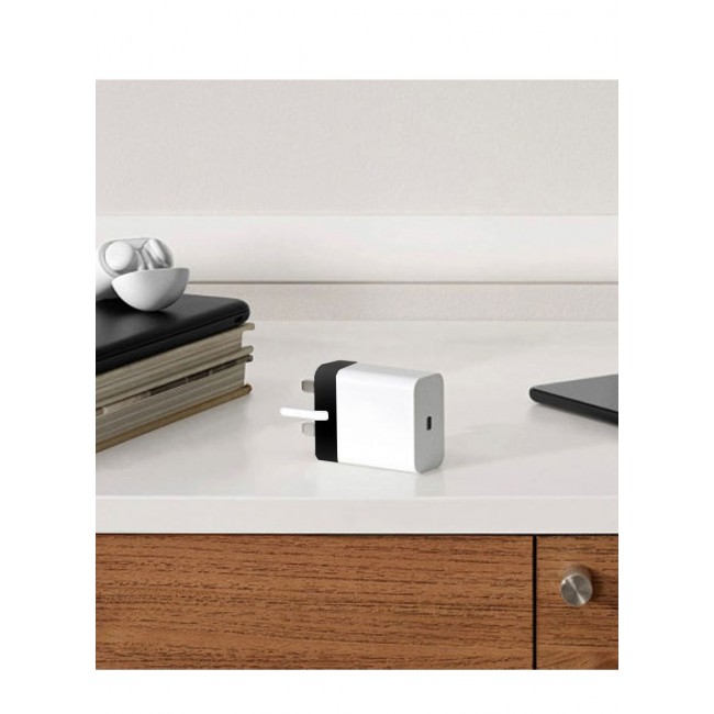 CATANES Google 30W USB C Fast Charger 3 Pins Charger White