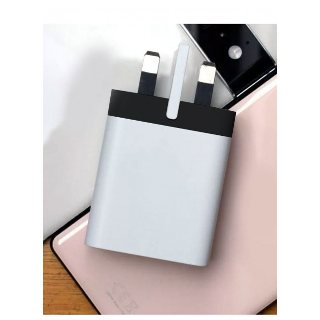 CATANES Google 30W USB C Fast Charger 3 Pins Charger White