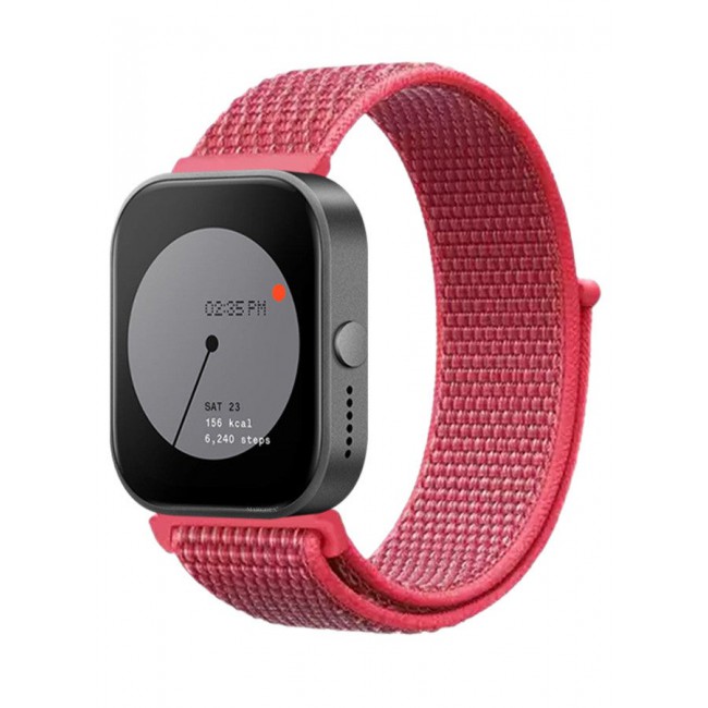 CATANES (for Nothing Watch Pro 22mm) Nylon Strap,Quick Release Bands for Women Men Sport Wristband Strap Red