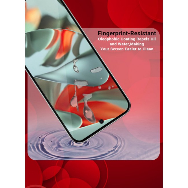 CATANES (for Google Pixel 9 Pro XL) 2 Pack Tempered Glass Screen Protector Anti-Scratch Case Friendly HD Clear Protective Film
