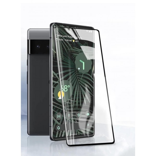 CATANES 2Pack for Google Pixel 6 Pro Screen Protector Anti-Scratch Curved Tempered Glass Clear HD Edge to Edge Full Coverage 9H Case Friendly Film 6.71 inch