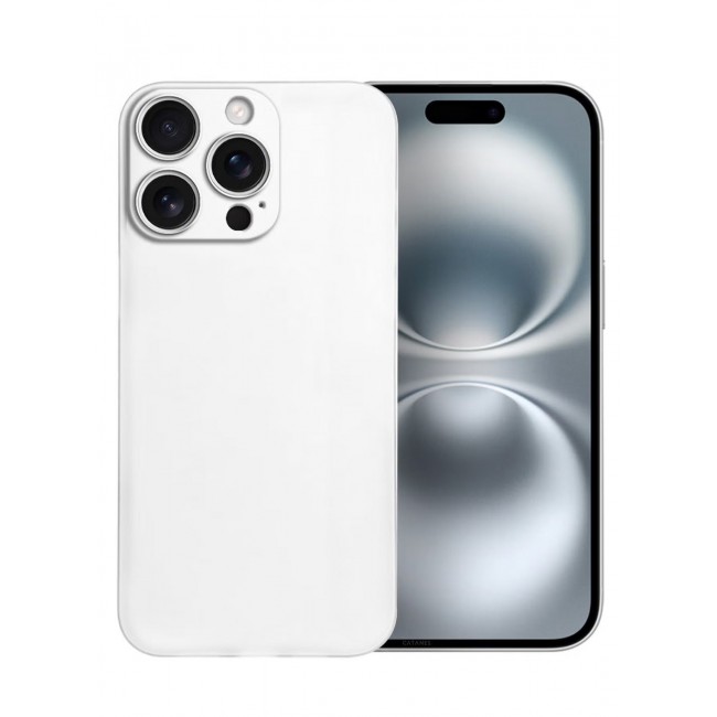 CATANES ( for iPhone 16 Pro Max ) Case Cover Air Skin Series Back Cover Sturdy Durable Thin Case Drop Protection Cover Clear