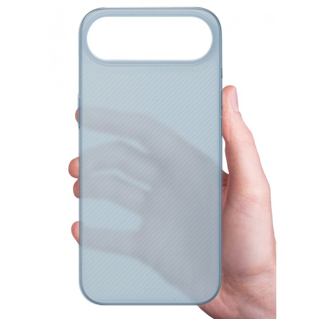 CATANES 2 Packs Case Cover for iPhone 17 Air - Sturdy Durable Ultra-Thin Case - Air Skin Line Design Transparent Back Cover - Drop Protection Cover with 3D Screen Protector - Light Blue