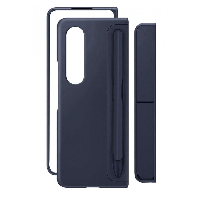 CATANES Samsung Galaxy Z Fold4 Standing Case with Pen Dark Blue