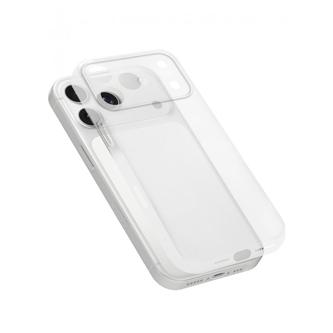 CATANES Air Skin Frosted Matte Case for iPhone 17 Pro Max - Stylish Ultra Slim Back Cover - Frosted Clear