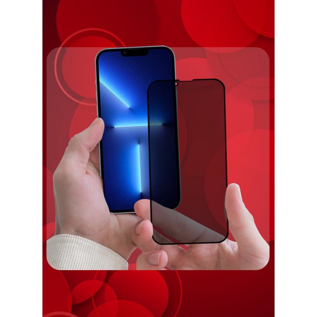 CATANES 2 Pack for iPhone 13 Pro Max Privacy Screen Protector 9H Full Coverage Screen Tempered Glass Anti-Spy Bubble Free Case Friendly Screen Protector