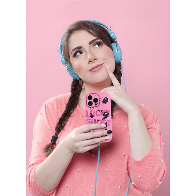 CATANES iPhone 15 Pro Max Case Cover Cartoon Case Unique Design for Women Girls with Camera Lens Protection P04