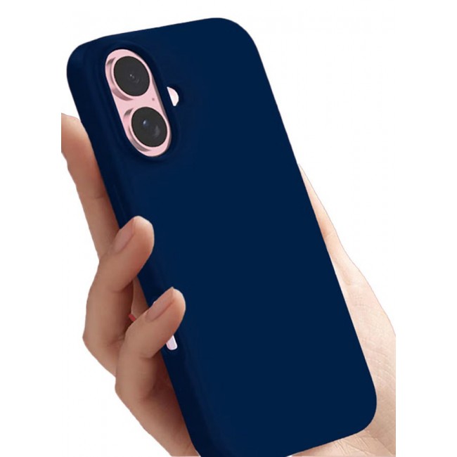 CATANES (for iPhone 16 Plus) 2 Pack Case and Screen Protector, Slim Silicone Case, Full Covered Anti Scratch Shockproof Protective Cover