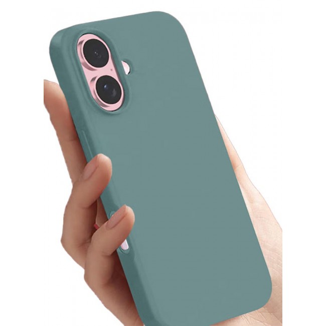 CATANES (for iPhone 16 Plus) 2 Pack Case and Screen Protector, Slim Silicone Case, Full Covered Anti Scratch Shockproof Protective Cover