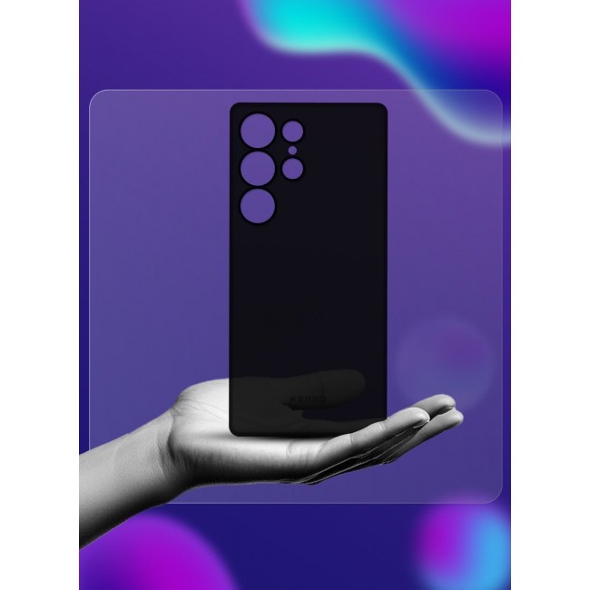 CATANES 2Packs Case for Galaxy S25 Ultra Air Skin Case All Around Full Protection Ultra Slim 0.3mm Thickness 4g Feather Weight with 3D Screen Protector - Black