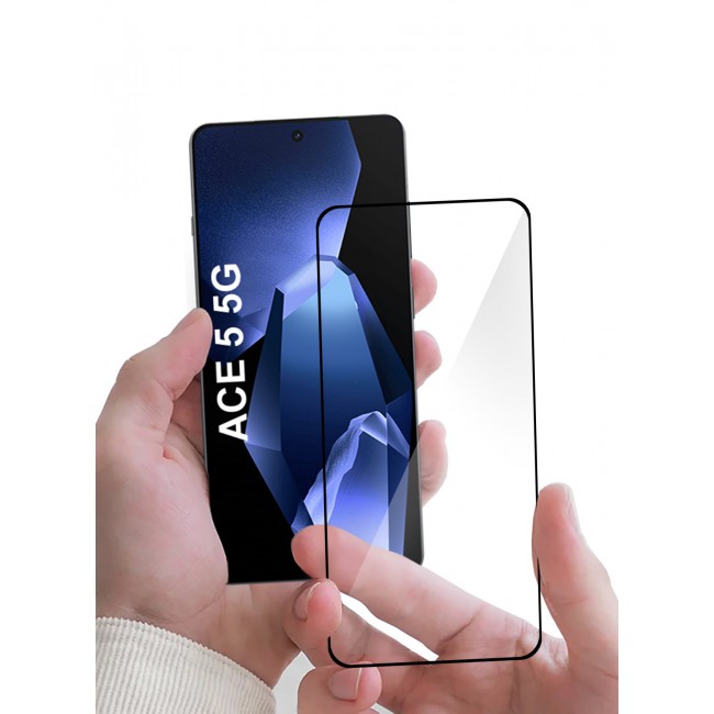 CATANES Screen Protector for Oneplus ACE 5 5G, Tempered Glass , Full Glue, 9H Hardness, HD Clarity, No Bubble