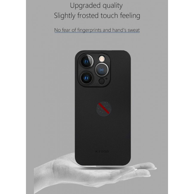 CATANES iPhone 15 Pro Max Case Air Skin Series Back Cover Sturdy Durable Thin Case Drop Protection Case Cover Black