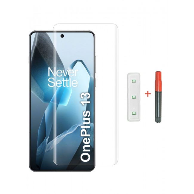 CATANES (For OnePlus 13) Tempered Glass Screen Protector Shockproof Anti Bubble - Clear