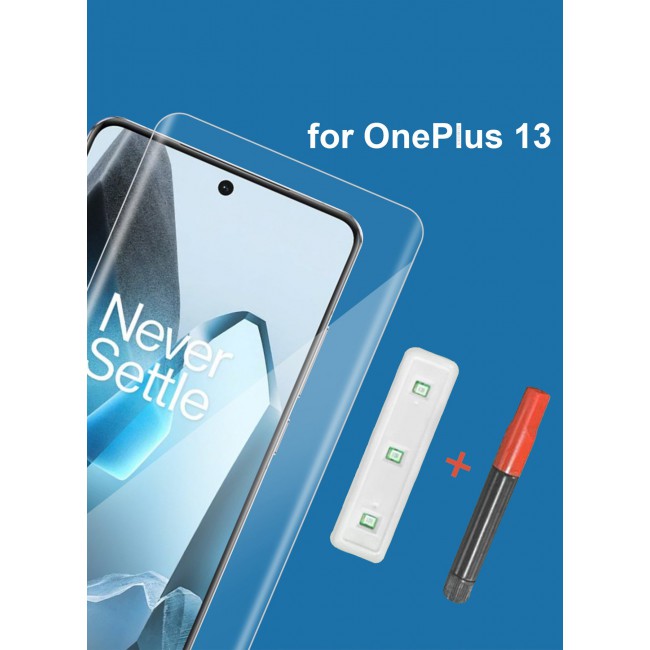 CATANES (For OnePlus 13) Tempered Glass Screen Protector Shockproof Anti Bubble - Clear