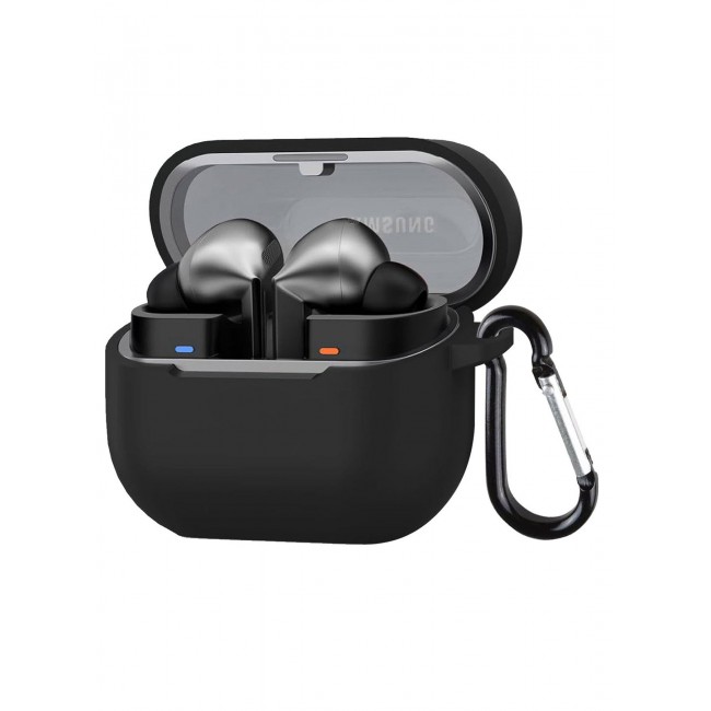 CATANES ( for Galaxy Buds 3 Pro / Buds 3 ) Case, Premium Silicone Case with Carabiner Shockproof Soft Silicone Protective Case for Men,Women