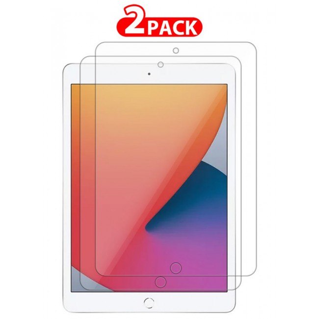 CATANES 2 Packs For Apple iPad 10.2 Screen Protector 9H Hardness Tempered Glass Scratch Resistant HD Display Screen Protector