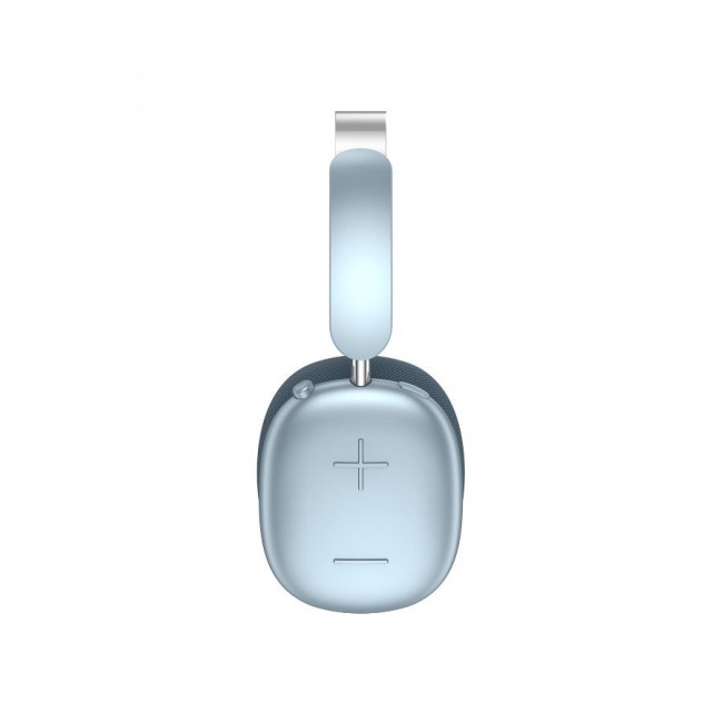 CATANES Air Max Pro Wireless Over Ear Headphones with Active Noiose Cancellation and Built-in Mi, Comfortable and Lightweight - Blue