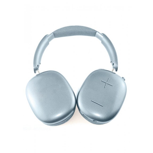 CATANES Air Max Pro Wireless Over Ear Headphones with Active Noiose Cancellation and Built-in Mi, Comfortable and Lightweight - Blue