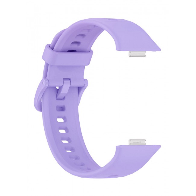 CATANES Wristband for Huawei Watch Fit 3/Fit 4/Fit 4 Pro Bands, Silicone Bracelet Quick Release Arm Band, Replacement Smartwatch Band Quick Release Sport Strap - Purple