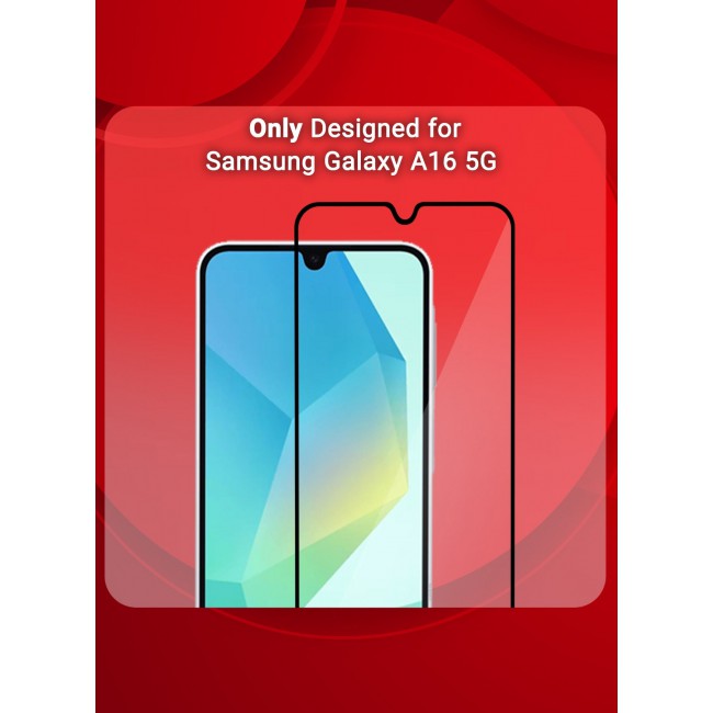 CATANES (for Galaxy A16 5G )Premium Tempered Glass Screen Protector with Scratch-Resistant, HD Clarity, and Easy Installation