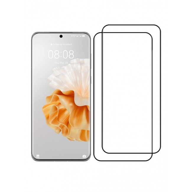 CATANES 2 Pack For Huawei P60 Pro Tempered Glass Screen Protector With Easy Installation Tray Anti Scratch Bubble Free