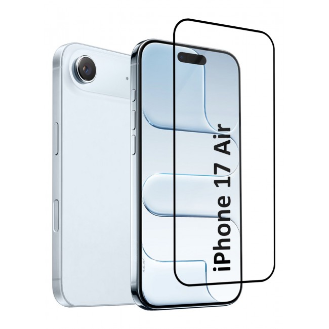 CATANES Screen Protector for iPhone 17 Air - 3D Full Coverage 9H Tempered Glass Bubble-Free Installation High Protection Scratch Resistant