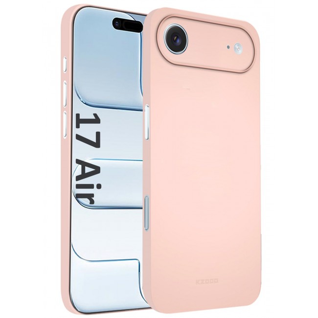KZDOO Air Skin Case Cover for Apple iPhone 17 Air - Sturdy Back Cover - Durable Thin Case - Drop Protection Cover - Pink