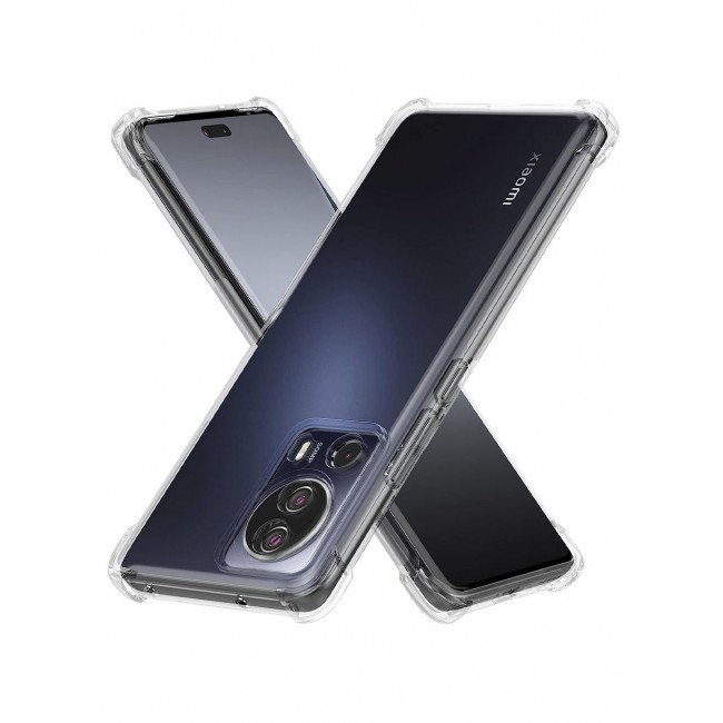 CATANES Xiaomi Civi 2 Case Cover Clear Protective TPU Four Corners Cover Transparent Soft Case