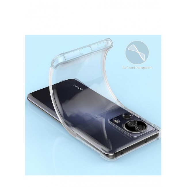 CATANES Xiaomi Civi 2 Case Cover Clear Protective TPU Four Corners Cover Transparent Soft Case