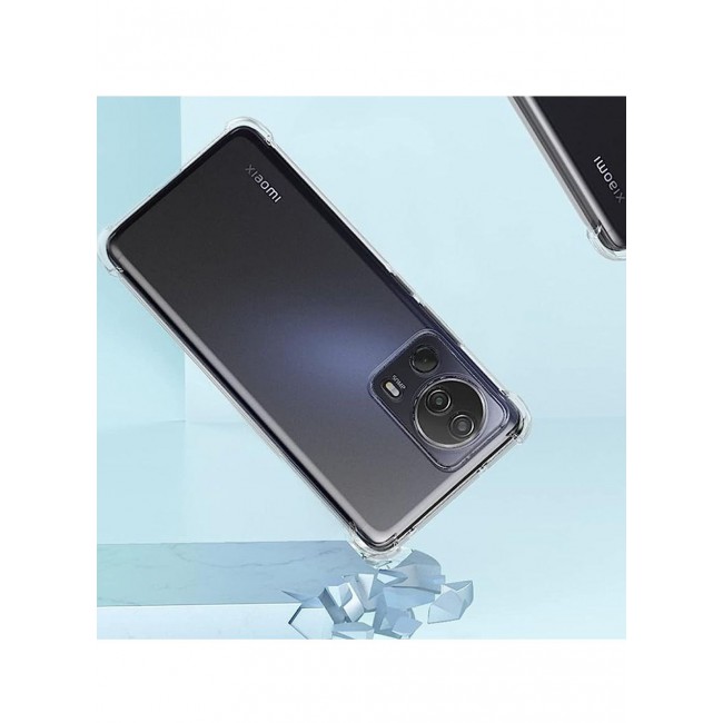 CATANES Xiaomi Civi 2 Case Cover Clear Protective TPU Four Corners Cover Transparent Soft Case