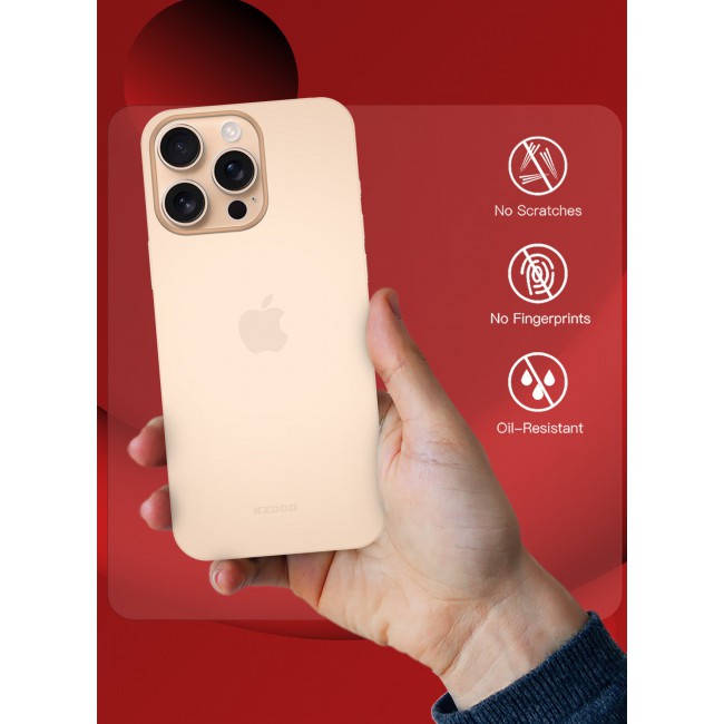 KZDOO ( for iPhone 16 Pro Max ) Case Cover Air Skin Series Back Cover Sturdy Durable Thin Case Drop Protection Cover