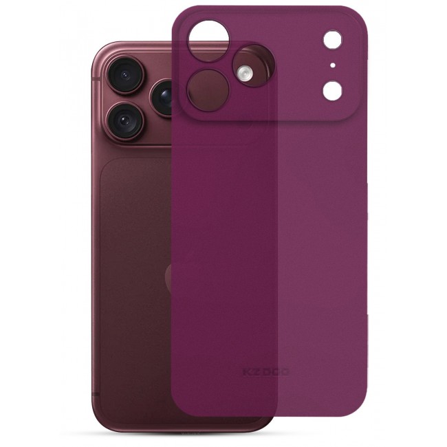 KZDOO 2 Pack Air Skin Case for iPhone 18 Pro - Ultra Slim 0.3mm Protective Cover
