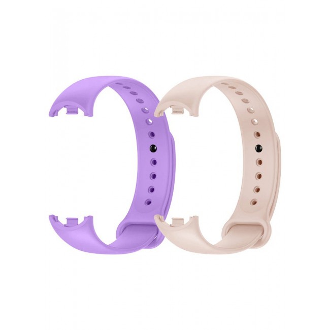 CATANES 2 Pack For Xiaomi Smart Band 8/9 Watch Bands Adjustable Comfortable Sport Replacement Strap for Xiaomi Mi Band 8/9 Wristband Bracelet Band for Women Men Multicolour