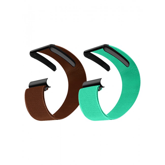 CATANES 2Packs Premium Adjustable Nylon Strap for WHOOP 5 – Lightweight & Breathable Replacement Band