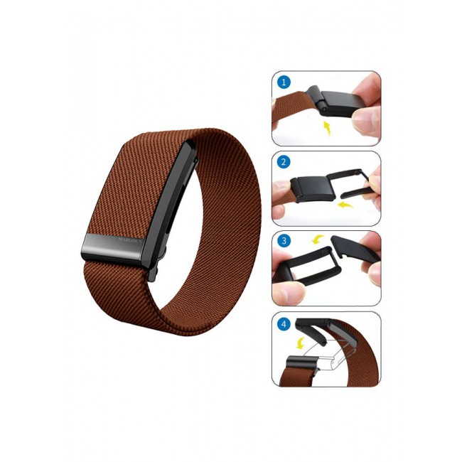 CATANES 2Packs Premium Adjustable Nylon Strap for WHOOP 5 – Lightweight & Breathable Replacement Band