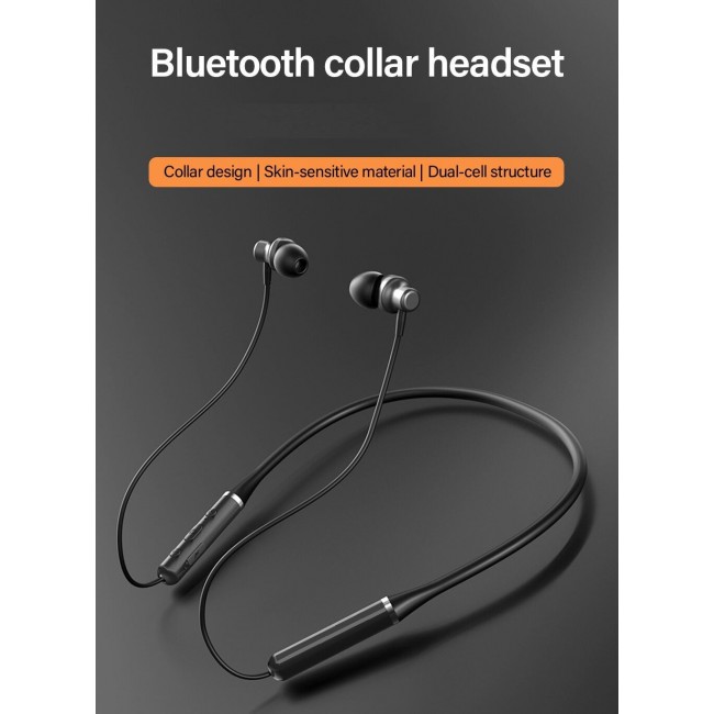 CATANES Wireless Headphones Bluetooth V5.0 IPX5 Waterproof Magnetic Neckband Sport Earphones with Mic