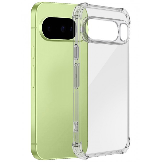 CATANES Gorilla Case Cover for Google Pixel 10 , Clear Slim Phone Cover, Anti-Scratch TPU Hard PC Back, Shockproof Protective Case with Camera Protection
