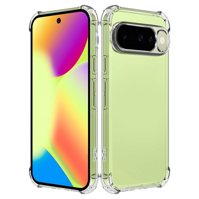 CATANES Gorilla Case Cover for Google Pixel 10 , Clear Slim Phone Cover, Anti-Scratch TPU Hard PC Back, Shockproof Protective Case with Camera Protection