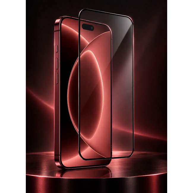 CATANES For iPhone 18 Pro Max Screen Protector Tempered Glass with 9H Hardness and HD Clarity Black Side
