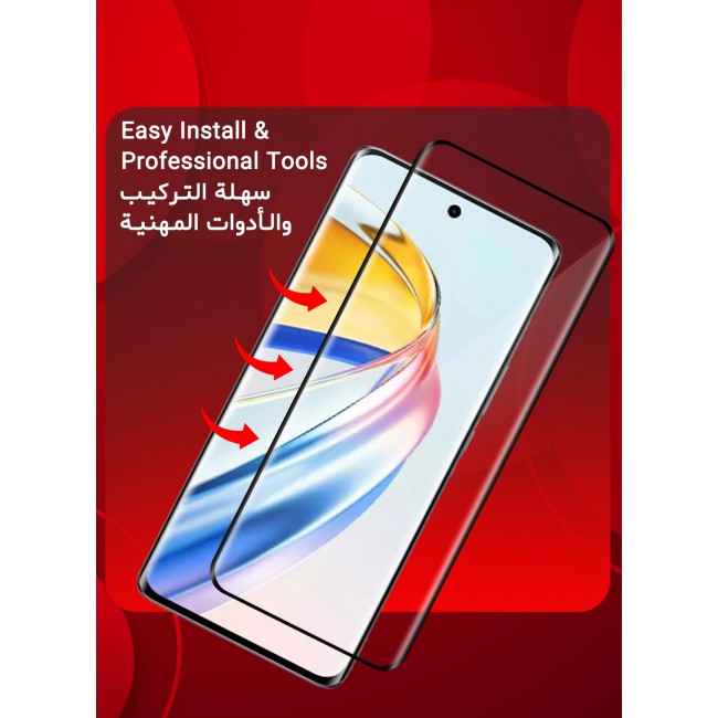 CATANES (for Honor X9b ) Tempered Glass Screen Protector Anti-Scratch Case Friendly HD Clear Protective Film