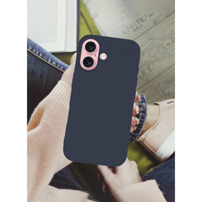 CATANES (for iPhone 16 Plus) 2 Pack Case and Screen Protector, Slim Silicone Case, Full Covered Anti Scratch Shockproof Protective Cover