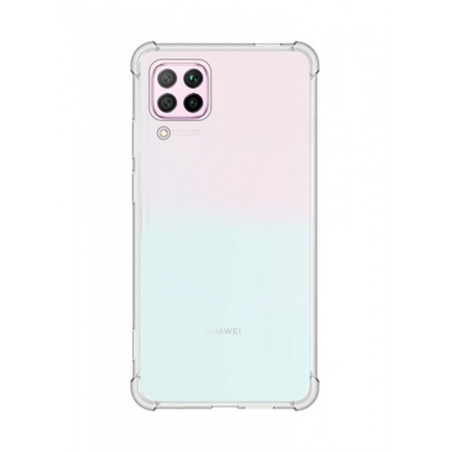 CATANES Huawei Nova 7i Case Clear Thin Transparent TPU PC Phone Case Anti-Fall Airbag Bumper Corner Protection 6.4 inch