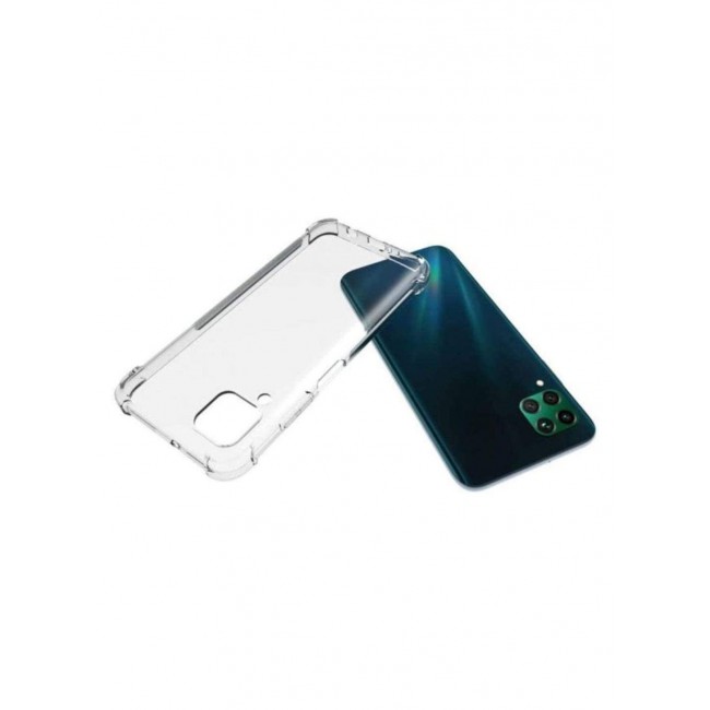 CATANES Huawei Nova 7i Case Clear Thin Transparent TPU PC Phone Case Anti-Fall Airbag Bumper Corner Protection 6.4 inch